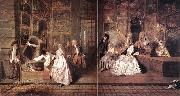 WATTEAU, Antoine L Enseigne de Gersaint China oil painting reproduction